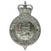 Norwich City Police Helmet Plate - Queen's Crown