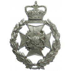 Salford City Police Wreath Helmet Plate - Queen's Crown