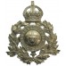 Ramsgate Borough Police Wreath Helmet Plate - King's Crown