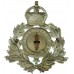 Ramsgate Borough Police Wreath Helmet Plate - King's Crown