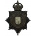 Ramsgate Borough Police Night Helmet Plate - King's Crown