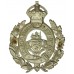 Margate Borough Police Wreath Helmet Plate - King's Crown (Fretted Out Centre)