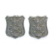 Pair of Hull City Police Collar Badges