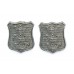 Pair of Hull City Police Collar Badges