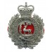 Berkshire Constabulary Wreath Helmet Plate - Queen's Crown