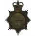 Durham County Constabulary Helmet Plate - Queen's Crown