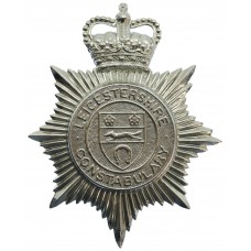 Leicestershire Constabulary Helmet Plate - Queen's Crown