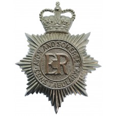 Avon and Somerset Constabulary Helmet Plate - Queen's Crown