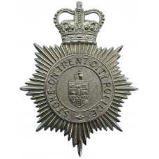 Stoke-on-Trent City Police Helmet Plate - Queen's Crown