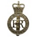 City of London Police Anodised (Staybrite) Cap Badge - Queen's Crown