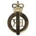 City of London Police Anodised (Staybrite) Cap Badge - Queen's Crown