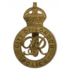 George VI City of London Police Cap Badge (Slider Repaired)