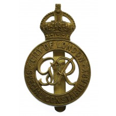 George VI City of London Special Constabulary Cap Badge