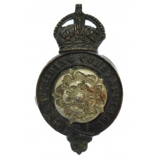 West Riding Constabulary Cap Badge - King's Crown