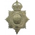 Bristol Constabulary White Metal Helmet Plate (B26) - King's Crown