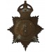 Nottinghamshire Constabulary Night Helmet Plate - King's Crown