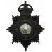 North Riding Constabulary Night Helmet Plate - King's Crown