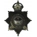 North Riding Constabulary Night Helmet Plate - King's Crown