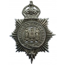 Sheffield City Police Helmet Plate - King's Crown