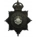 Oldham Borough Police Night Helmet Plate - King's Crown