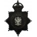 Scarborough Borough Police Night Helmet Plate - King's Crown