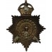 Scarborough Borough Police Night Helmet Plate - King's Crown