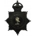 Liverpool City Police Mutual Aid Helmet Plate - King's Crown