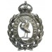 Liverpool City Police Chrome Wreath Helmet Plate - King's Crown