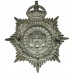 Northampton Borough Police Chrome Helmet Plate - King's Crown