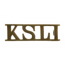 King's Shropshire Light Infantry (K.S.L.I.) Shoulder Title