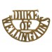 West Riding Regiment (Duke of Wellington's) Shoulder Title