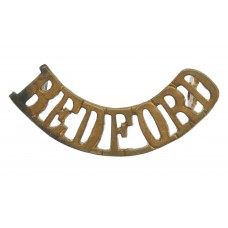 Bedfordshire Regiment (BEDFORD) Shoulder Title