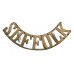 Suffolk Regiment (SUFFOLK) Shoulder Title