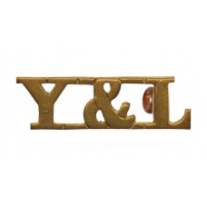 York & Lancaster Regiment (Y&L) Shoulder Title