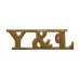 York & Lancaster Regiment (Y&L) Shoulder Title
