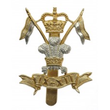 9th/12th Royal Lancers Anodised (Staybrite) Cap Badge