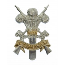 3rd Carabiniers Anodised (Staybrite) Cap Badge