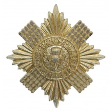 Scots Guards Anodised (Staybrite) Cap Badge