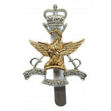 Mobile Defence Corps Anodised (Staybrite) Cap Badge