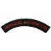 Westminster Dragoons (WESTMINSTER DRAGOONS) Cloth Shoulder Title