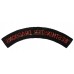 Westminster Dragoons (WESTMINSTER DRAGOONS) Cloth Shoulder Title