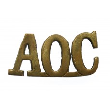 Army Ordnance Corps (A.O.C.) Shoulder Title