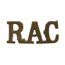 Royal Armoured Corps (R.A.C.) Shoulder Title