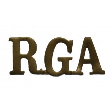 Royal Garrison Artillery (R.G.A.) Shoulder Title