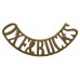 Oxfordshire & Buckinghamshire Light Infantry (OXF&BUCKS) Shoulder Title