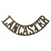 Victorian King's Own Royal Lancaster Regiment (LANCASTER) Shoulder Title