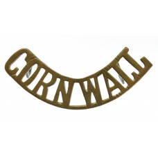 Duke of Cornwall's Light Infantry (CORNWALL) Shoulder Title