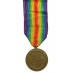 WW1 Victory Medal - Wkr. L. Crabtree, Queen Mary's Army Auxiliary Corps