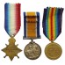 WW1 1914-15 Star Medal Trio - Cpl. W. Connley, West Riding Regiment