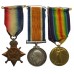 WW1 1914-15 Star Medal Trio - Pte. T.A. Ingles, Royal Warwickshire Regiment